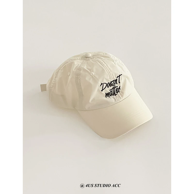 빠른 건조 여름 한국 스타일 태양 방지 정점 모자 여성 야외 레저 여행 스포츠 통기성 야구 모자