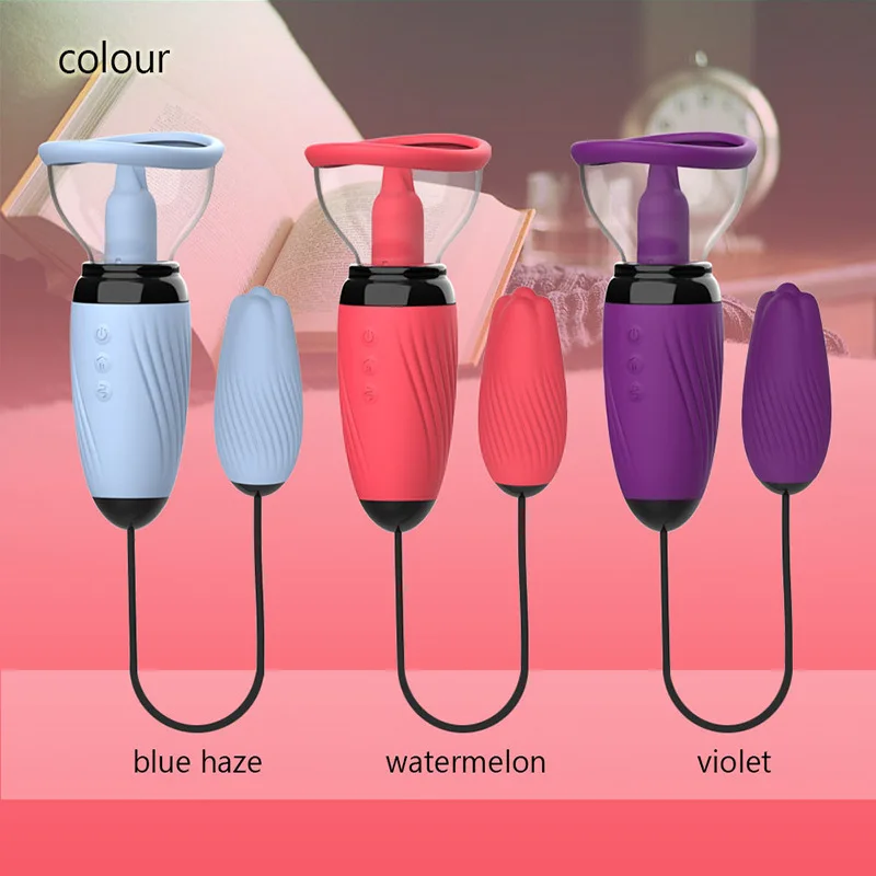 

Sucker Breast Enlargement Massager Vacuum Pump Sucking Breast Enlarger Vibrating Sex Toys Magnetic Recharging