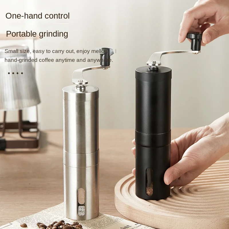 

Coffee Bean Grinder Stainless Steel Crank Adjustable Thickness Hand Grinder Coffee Machine Kitchen Accessories Tool