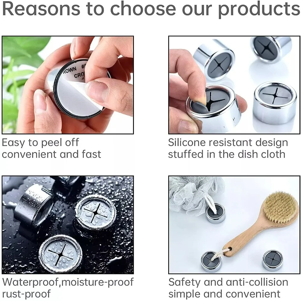 Durable Self Adhesive Hook Wall Mount Push In Tea Towel Holder No-punch Towel Holder Home