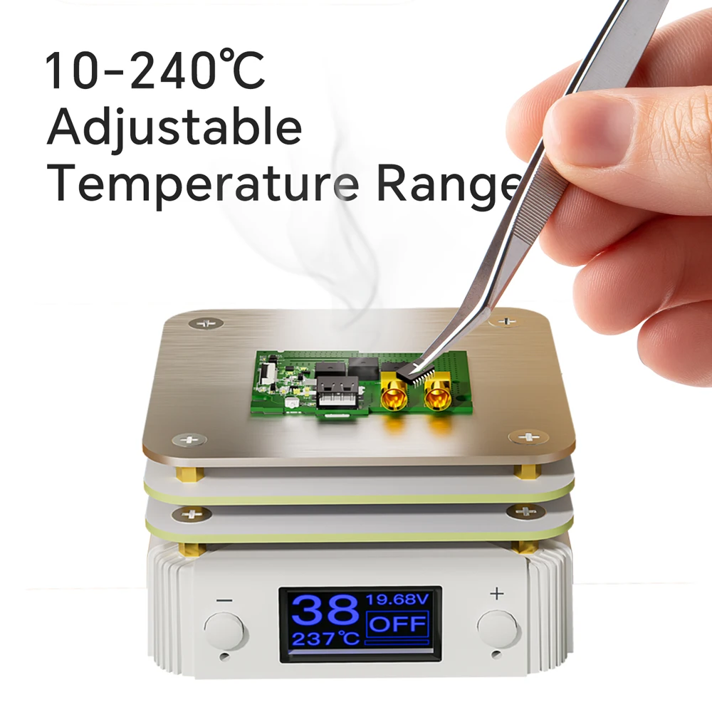 PD65W PCB 표면 실장용 미니 항온 조절식 가열판 예열 타입-C 스테이션 수리 도구 240 ° C