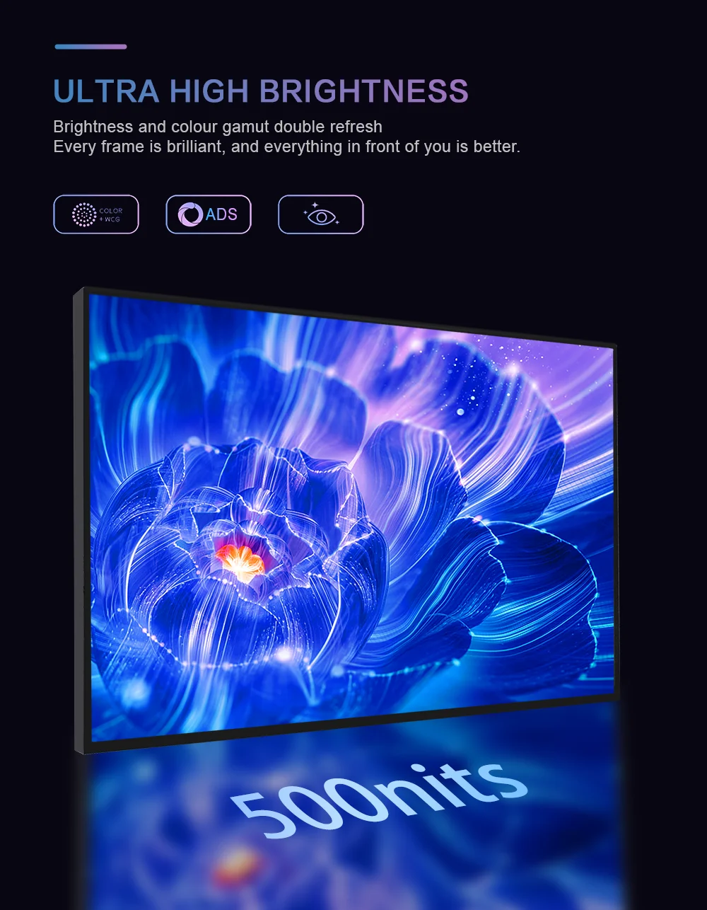 LESOWN PC Xbox PS4/5  ̹ , ޴ Ʈ ̵ 16 ġ ġũ 100% sRGB CŸ Ʈ ȭ Ȯ, 144Hz, 2.5K
