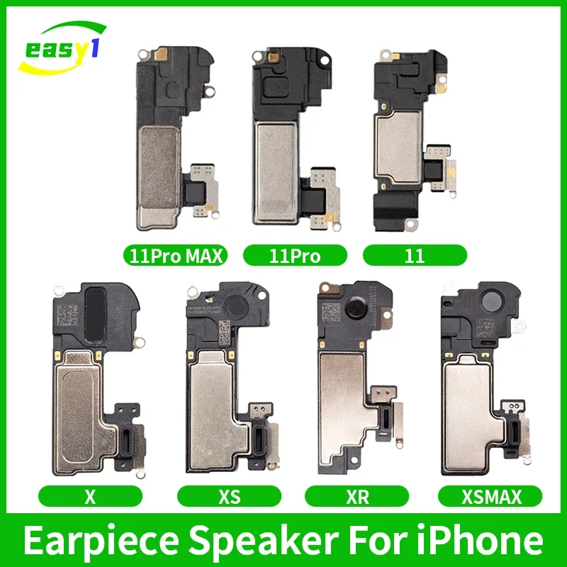

Earpiece Speaker For iPhone X XR XS Max 11 11Pro 11PROMAX Top Front Ear Earpiece Sound Receiver Replacement Parts