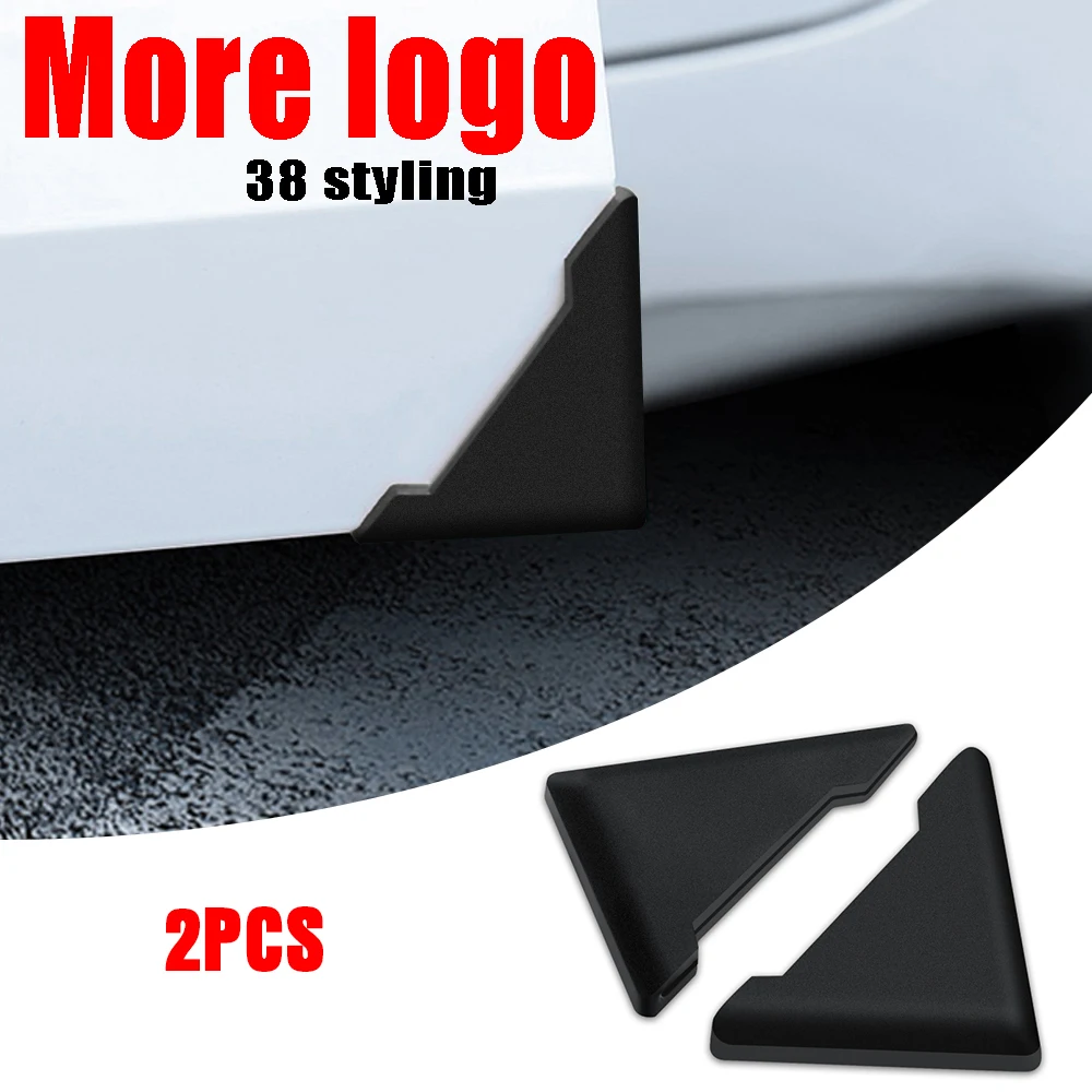 2Pcs Silicone Car Door Corner Cover Auto Anti-Collisione Protection Sticker Per Toyota Corolla Rav4 Yaris Land Cruiser Avensis