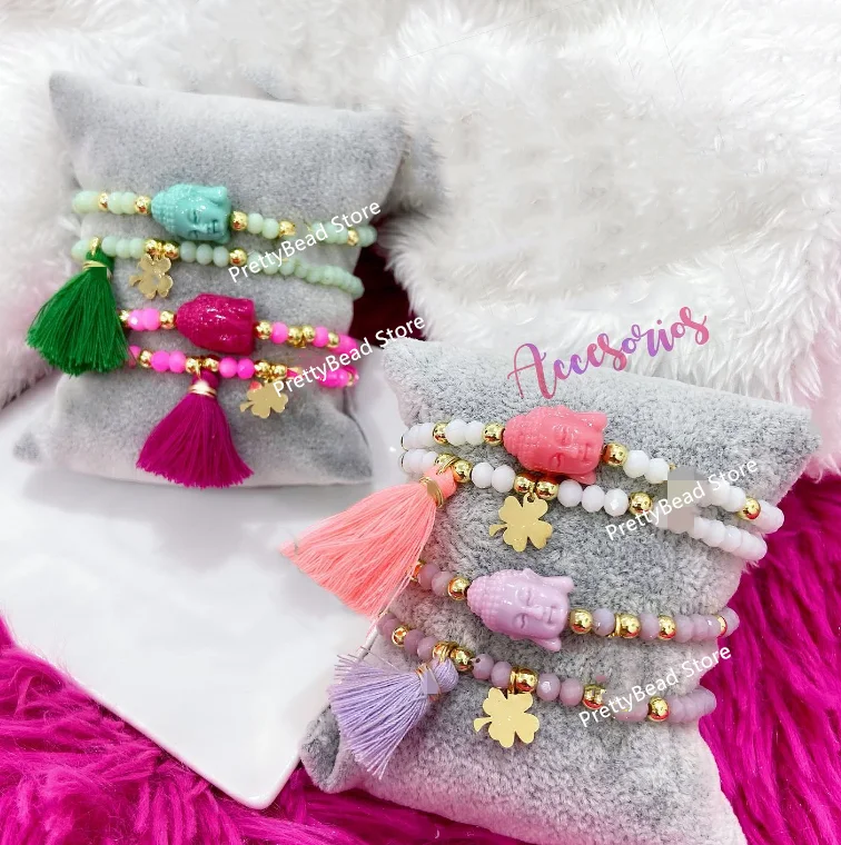 

Оптовая продажа, яркие Подарки для женщин, браслеты дружбы, религиозные браслеты, украшения на удачу