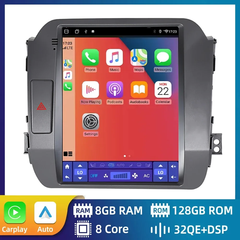 

Автомагнитола 2 Din, Android 13, мультимедийный видеоплеер для KIA Sportage 3 SL 2010-2016, 4G, беспроводные стереодинамики Carplay, GPS, 2 din