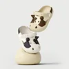 0-7y Kids Mules & Clogs Summer Baby Boys Girls Sandals Non-slip Cows Flat Soft Sole Beach Slippers Children Garden Shoes H3 3