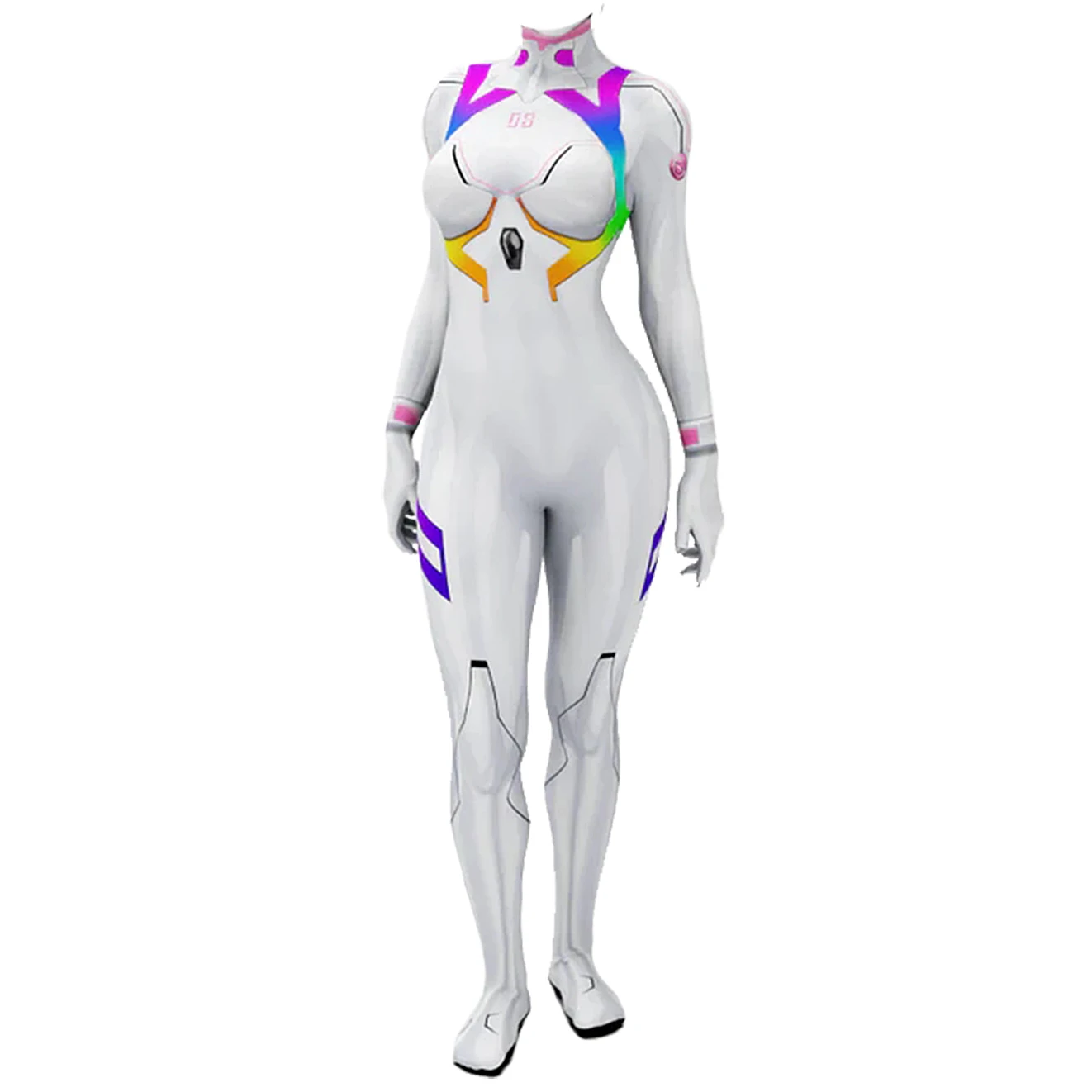 Neon Genesis Evangelion Asuka Langley Soryu Unit-02 Pilot Suit Cosplay Costume