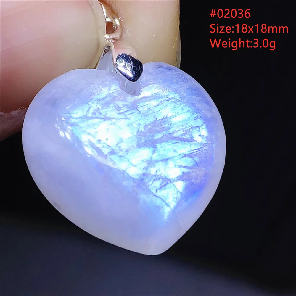 tiffany bracelet Natural Blue Light Moonstone Pendant Women Men Beads Water Drop Rectangle Crystal Moonstone Bead Necklace Healing AAAAA engagement rings