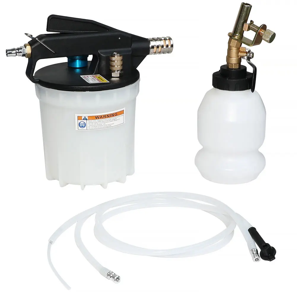 2l Vacuum Brake Bleeder Kit Pneumatic Explosion-proof Shunt Decompression Vacuum Pump Brake Fluid Refueling Tool