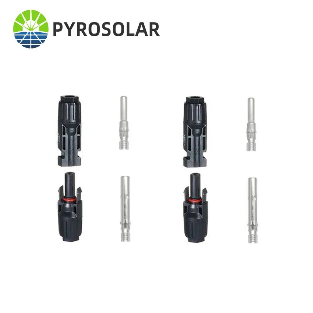 Solar Connectors 2 Pair Solar PV Connectors For Panels and PV Systems