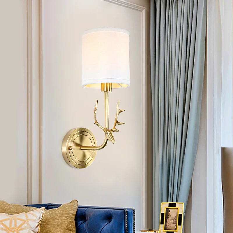 

modern crystal vintage glass wall sconces merdiven rustic home decor deco wall led wireless wall lamp antler wall sconce