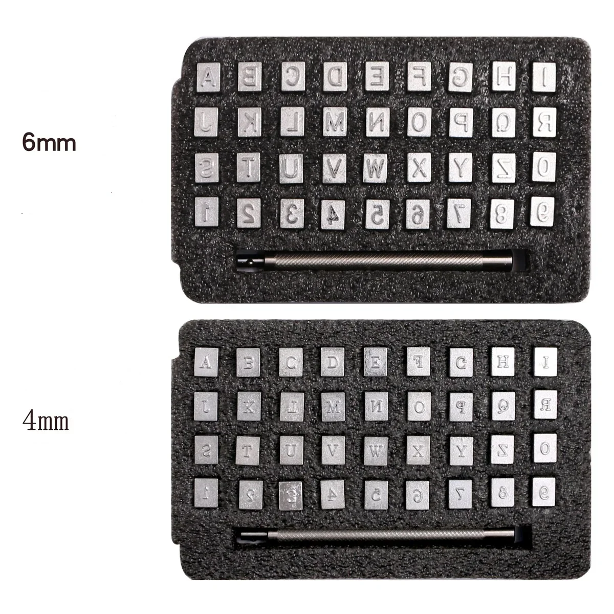 Printing Punch 36 Stainless Steel English Letters and Numbers