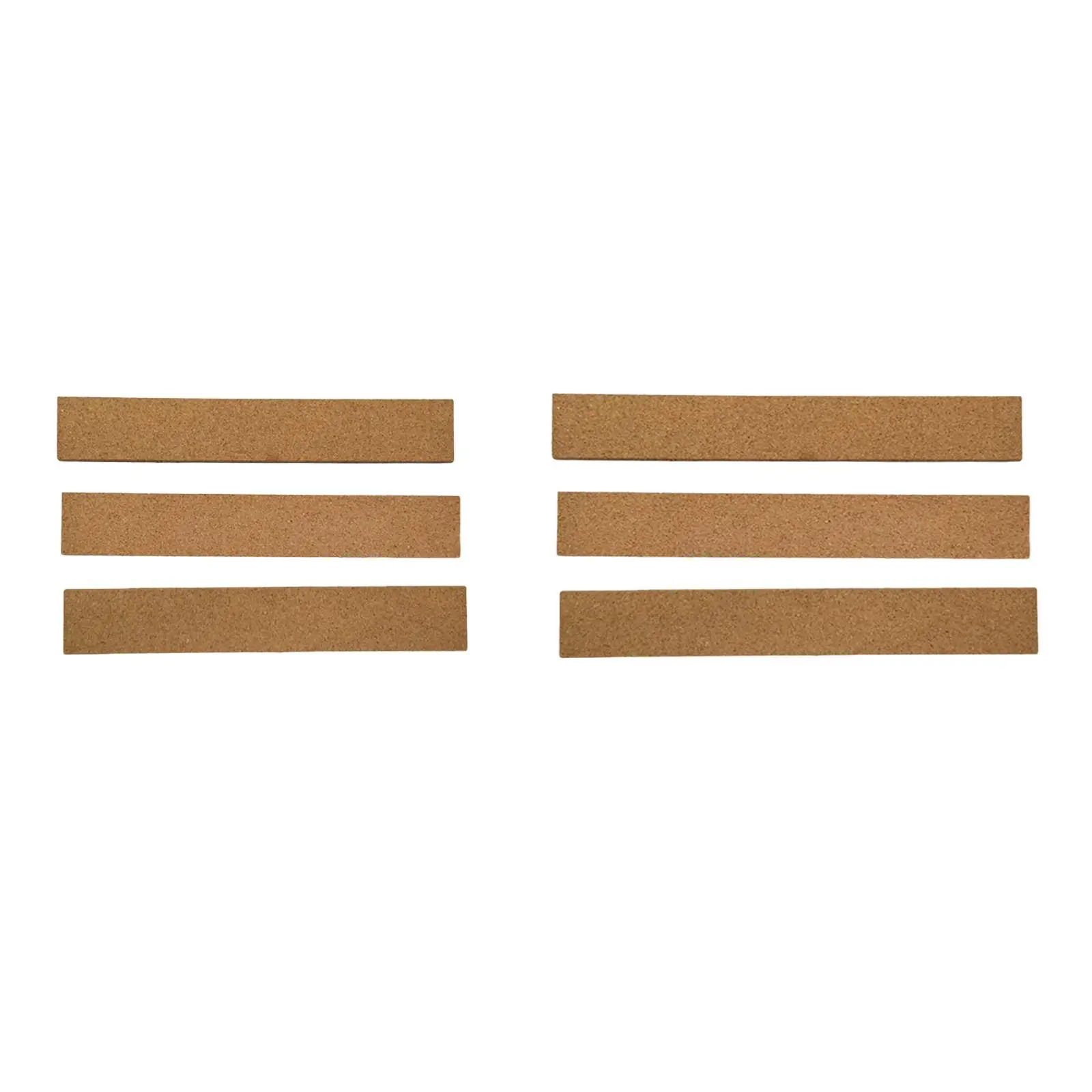 3 Pieces Cork Board Strips Message Board Reminders Wear Resistant Photo Wall Display for Office Living Room Restaurant