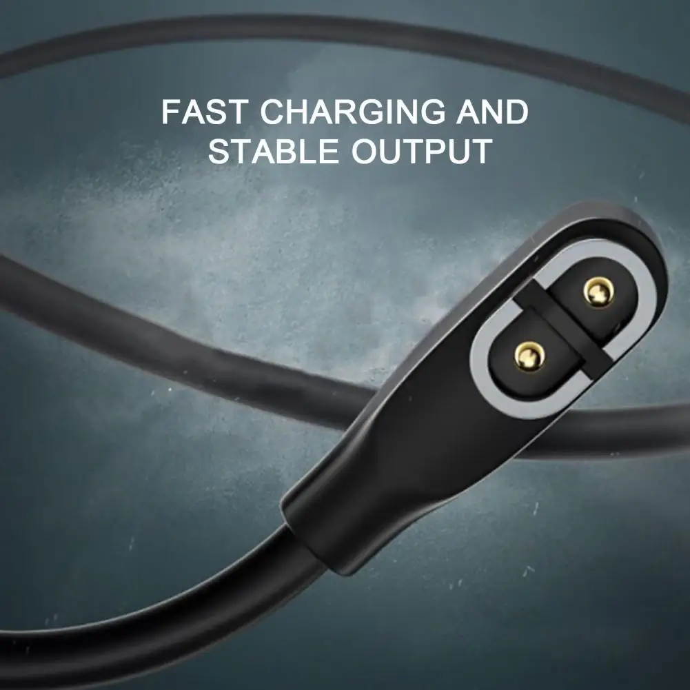 

Headphone Charger Cord Reliable Bone Conduction Headphone USB Charger Cord Magnetic Stable Output Earphone Charging Cable