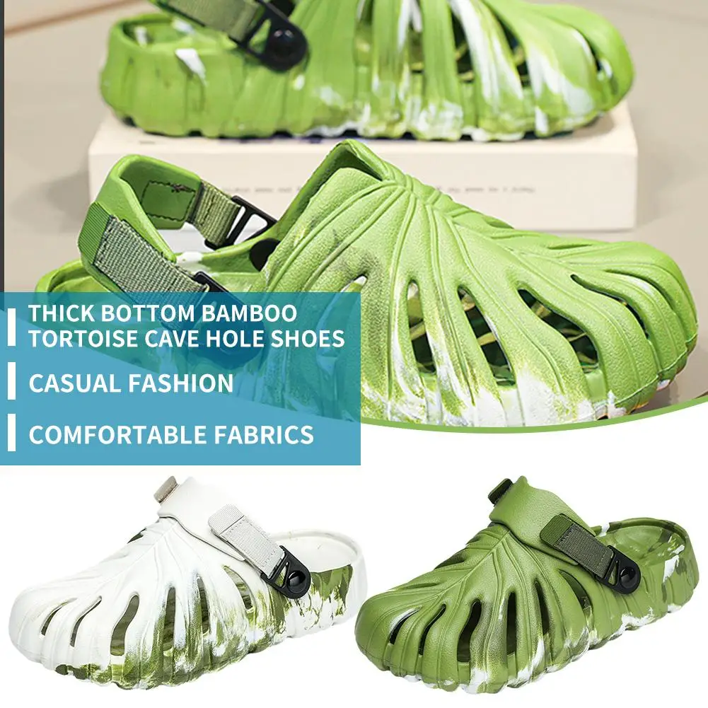 Lightweight Slippers New Fashion Summer Monstera Deliciosa Unisex Beach Slide Slip On Breathable Outdoor Sandals