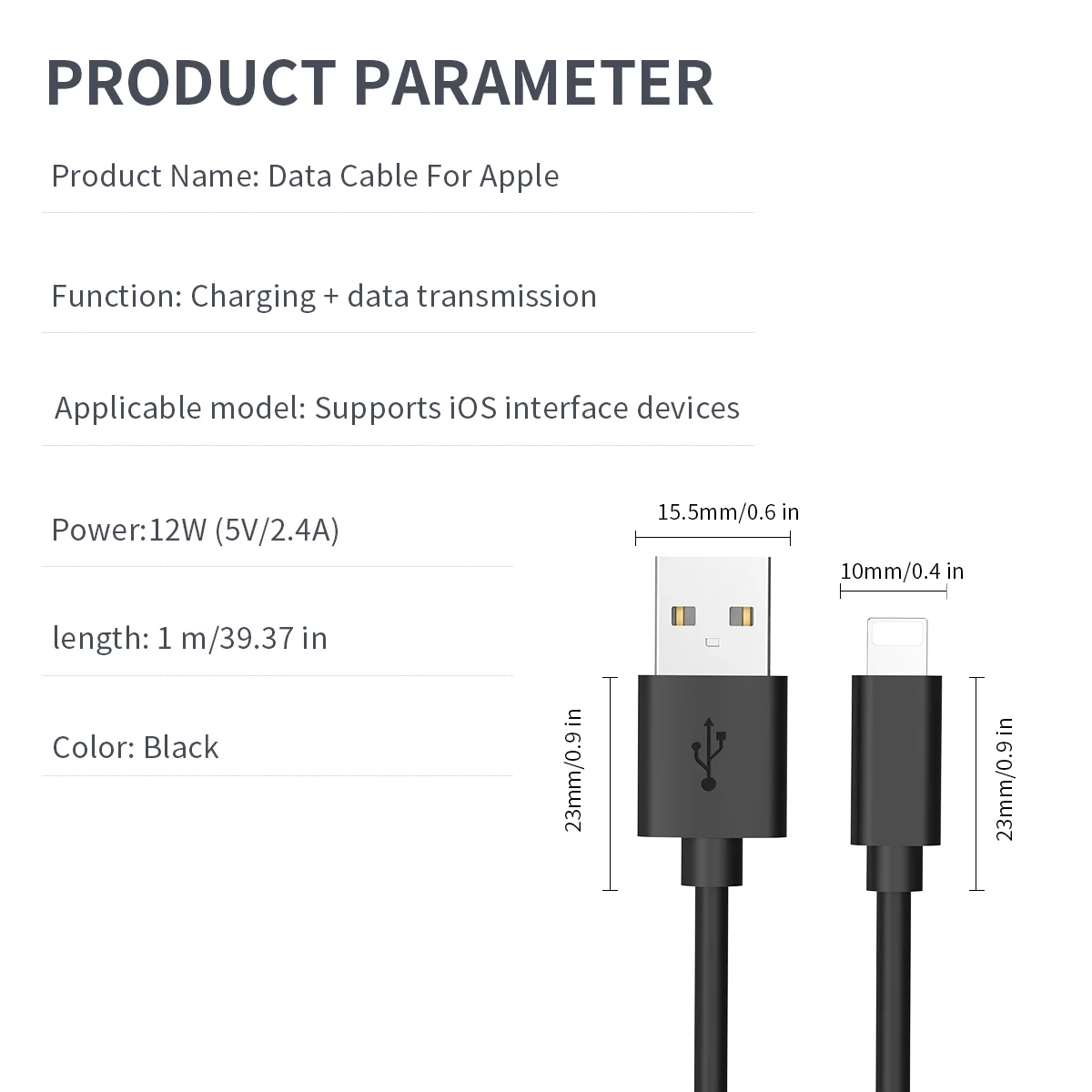 3.3 FT MFI 케이블 iPhone 14 13 12 SE XS Max XR X 8 Plus 7 6 Plus 용 프리미엄 나일론 USB-A-라이트닝 케이블 충전기 케이블