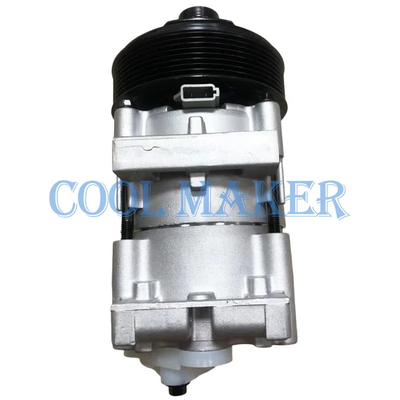 SCITOO Compresor De Aire Acondicionado Con Embrague Apto Para Ford Para E-150/E-150 Econoline/para E-250/para E-350 Econoline/Para E-350 Super Duty/Para Econoline Van/Para Econoline Wagon/Para Mustang