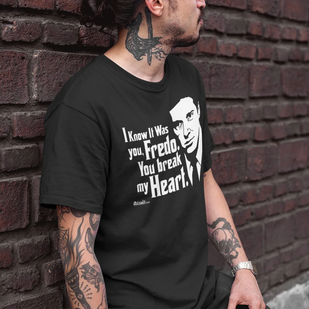 The Godfather Tshirt Cute 100 Cotton Short Sleeve T Shirt Printed ...