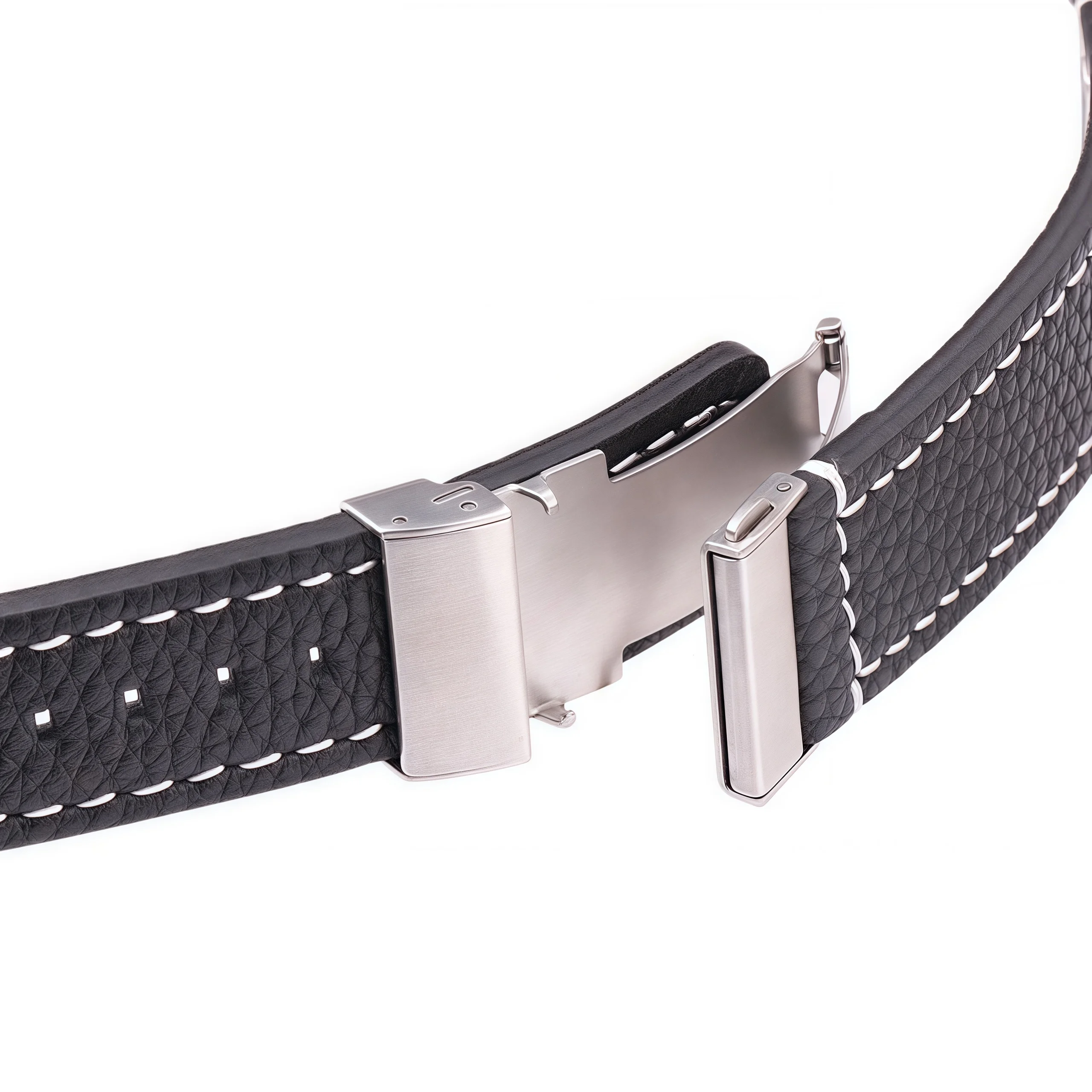 Echtes Lederarmband für Huawei Samsung Uhrenarmband 18mm 24mm 22mm Damen Herren Schwarz Braun Weiches Rindsleder Armband – Detail 8