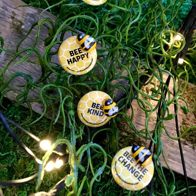 100 Darabos Mini Fa Méh Diy Kézműves Hűtőszekrény Fali Matrica Otthoni Dekoráció Esküvői Baba Zuhany Gyerekek Születésnapi Party - Image 6