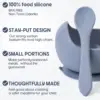 2PC Silicone Sucker Bowl Feeding Tableware for Infant and Young Training Learning To Eat Bowls and Baby Supplementary Food Bowls 2