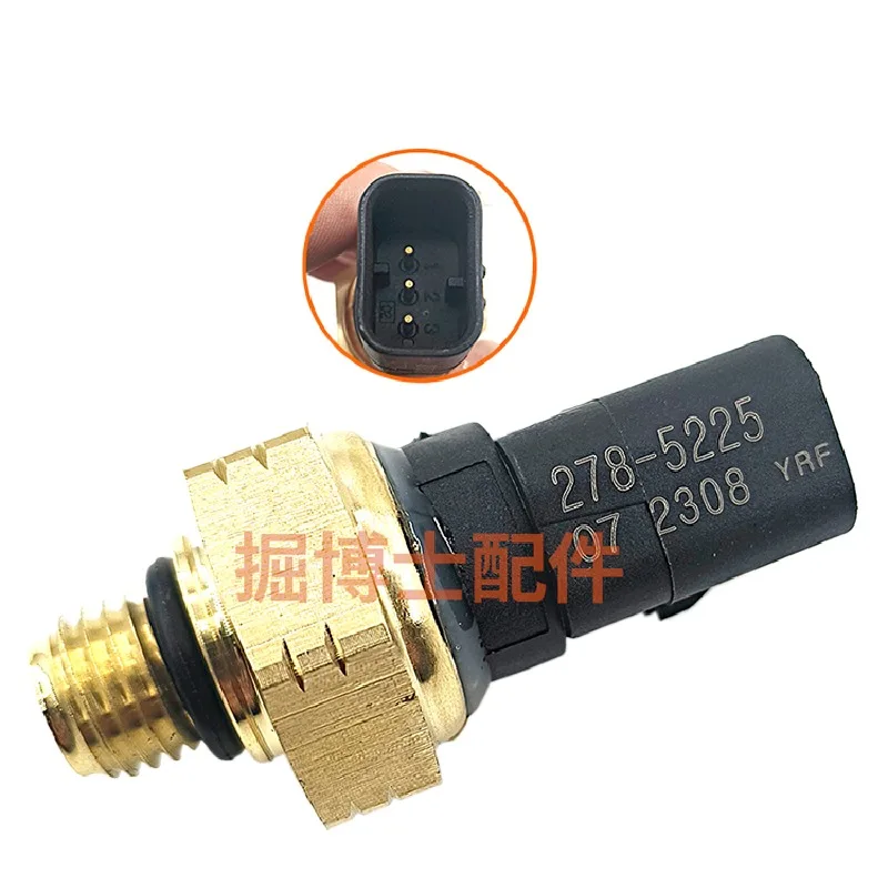 

For Caterpillar CAT 320D 323D2 Oil Pressure Sensor C6.4 Engine Fuel Sensing Plug Switch 278-5225 Excavator Accessories