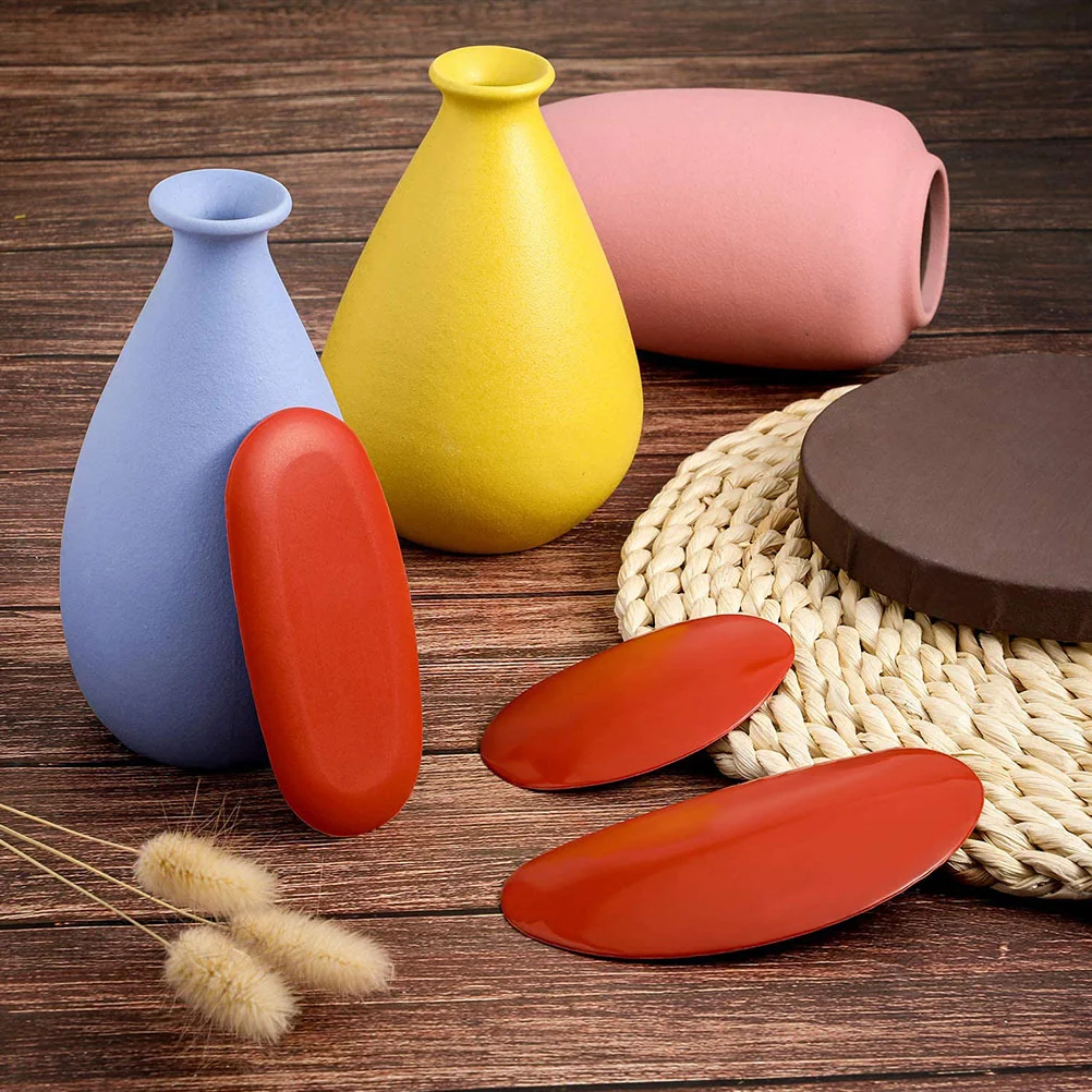

Clay Tools Pottery Rib Tool Sculpting Ceramic Polymer Carving Silicone Ribs Sculpture Rubber Kids Modeling Scraper Shaping Mud