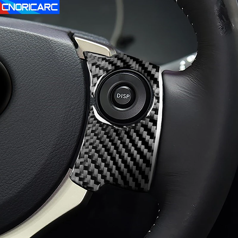 

Пуговицы на руль автомобиля, декоративная рамка для Lexus CT 2011-2017, Модифицированная внутренняя Обложка из углеродного волокна