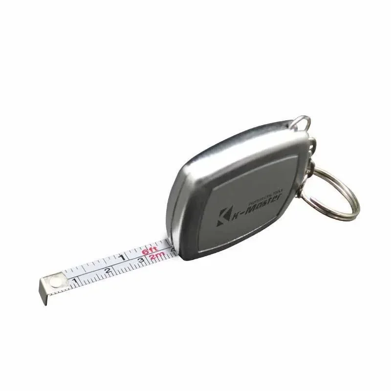 Tape Measure Measuring Tape 2 Meters Key Ring Mini Pocket Portable