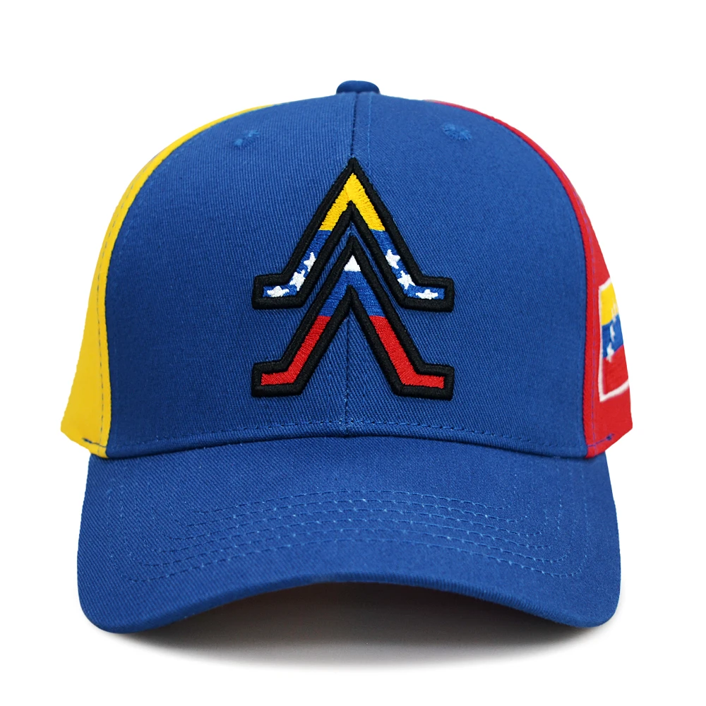 Baseball Cap Baseball Caps Baseball Hats Gorras Cotton Twill Venezuela Caps Adjustable Size Baseball Cap Embroidery Flag Venezuela Sports Cap For Women Men