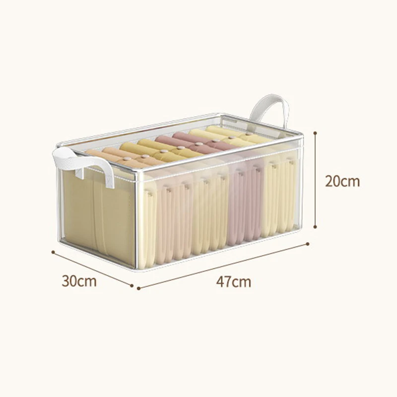 Transparent Clothes Storage Box 6