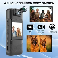 GUGUU NEW Motorcycle 4K Mini Camera Wifi Hotspot Cycling Car Video Recorder BodyCam Infrared Night Vision Miniature Camcorder 4