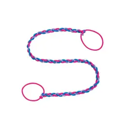 Elastic Spiral Hair Bands (Purple)