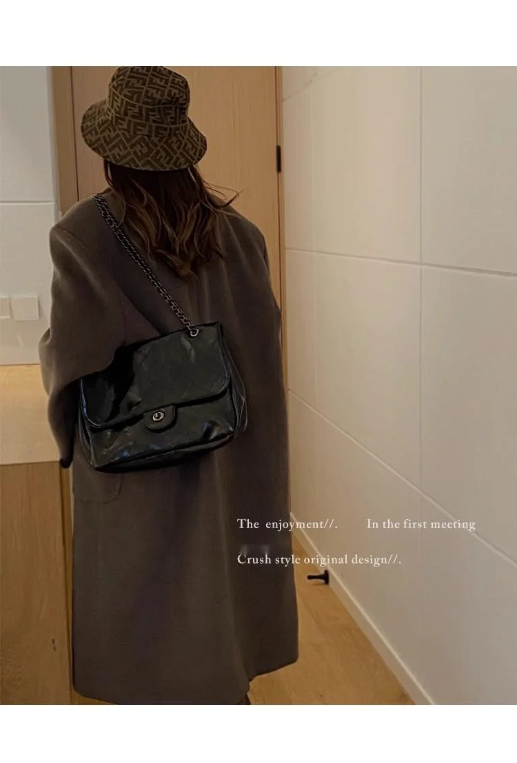 Women's Single Shoulder Bag Large Capacity Handbag Crossbody Bag_voghion.com