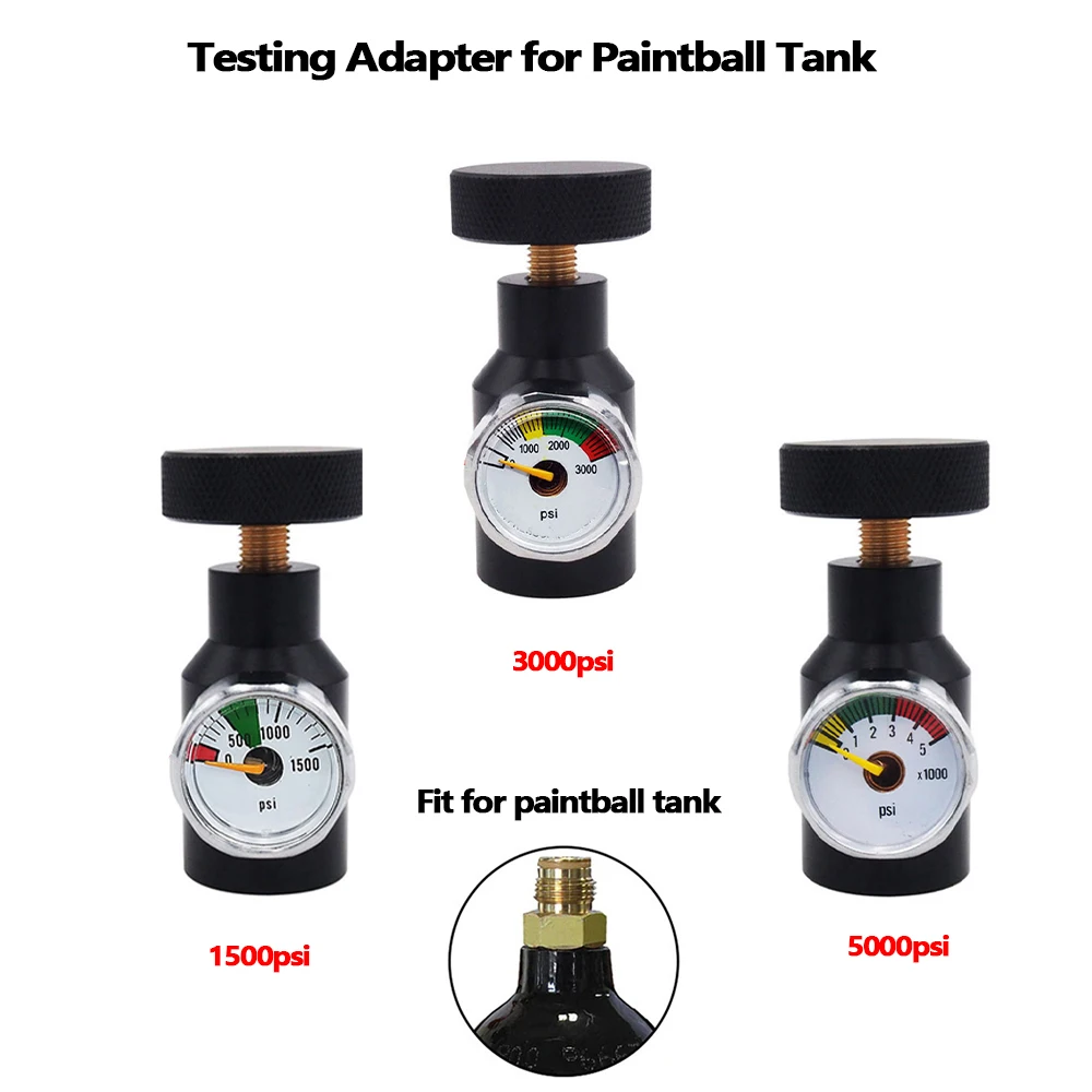 HPAAirCO2HighPressureTankPressureTesterTestingAdapterw