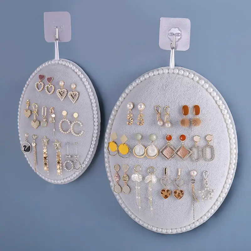 Earring Storage Rack Woman Earnail Wall Hanging Storage Display Board Badges Brooch Necklace Tray Holder with pin For Store lcd screen display board with flex cable for motorola gp338 gp380 gp360 ptx760 mtx960 ht1250 pro7150 series radio walkie talkie