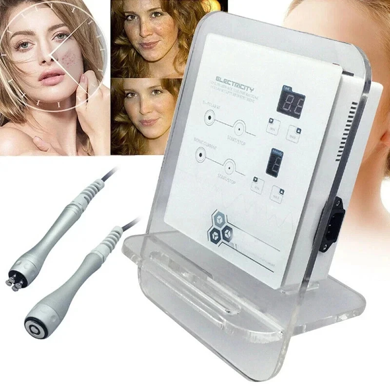 2 In 1 Anti Portable Microcurrent Bipolar RF Beauty Machine For Wrinkle Removal Slim Face Lifting 5Mhz Bipolar Radio Frequency 5