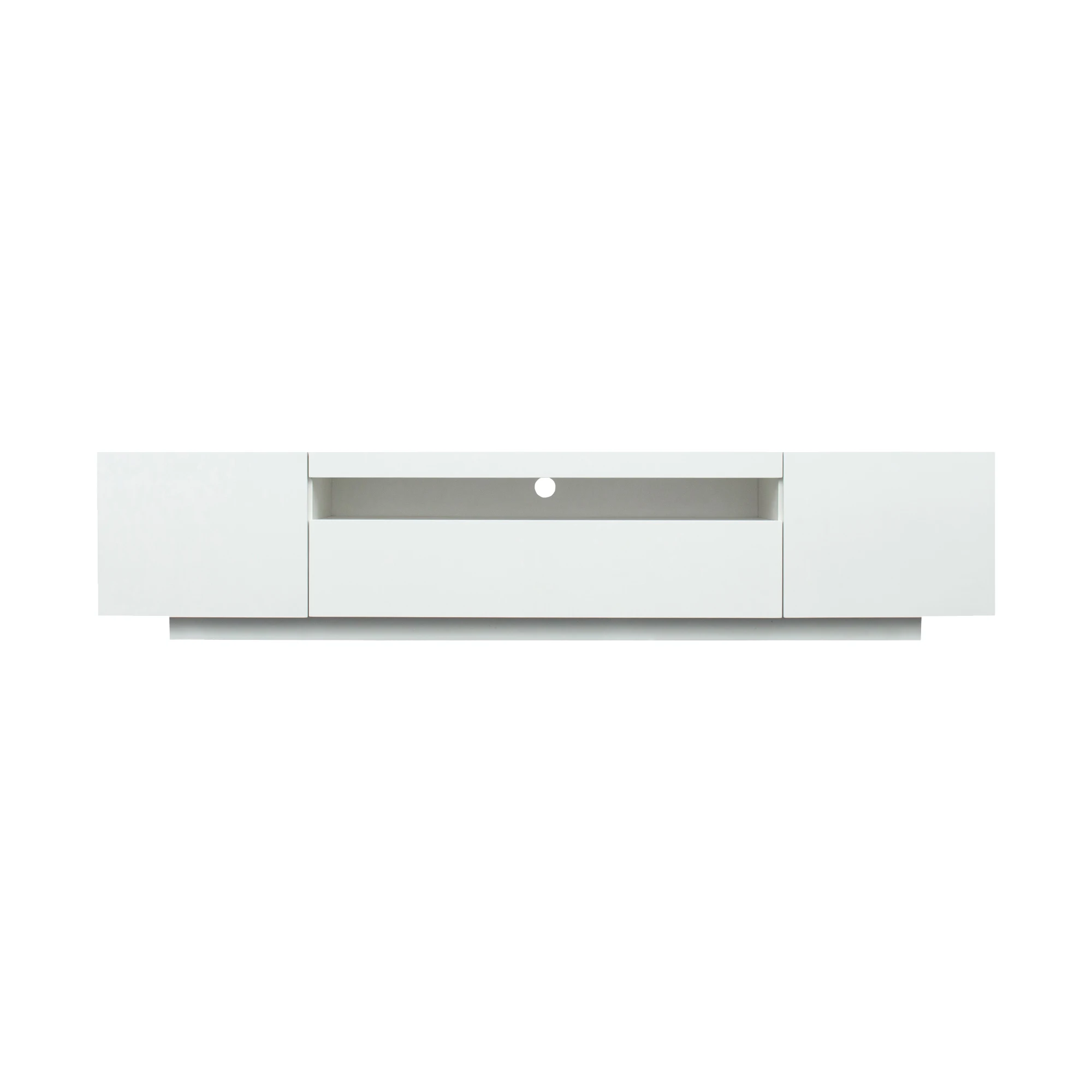 Living Room With Book Shelf New Model Modern Led/lcd Light High Gloss Luxury Tv Stand Unit For
