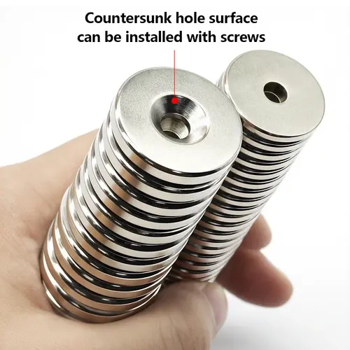 Super Powerful Round Magnet with holes Neodymium Magnet NdfeB N35 Strong Permanent Magnetic imanes Refrigerator DIY - Image 5