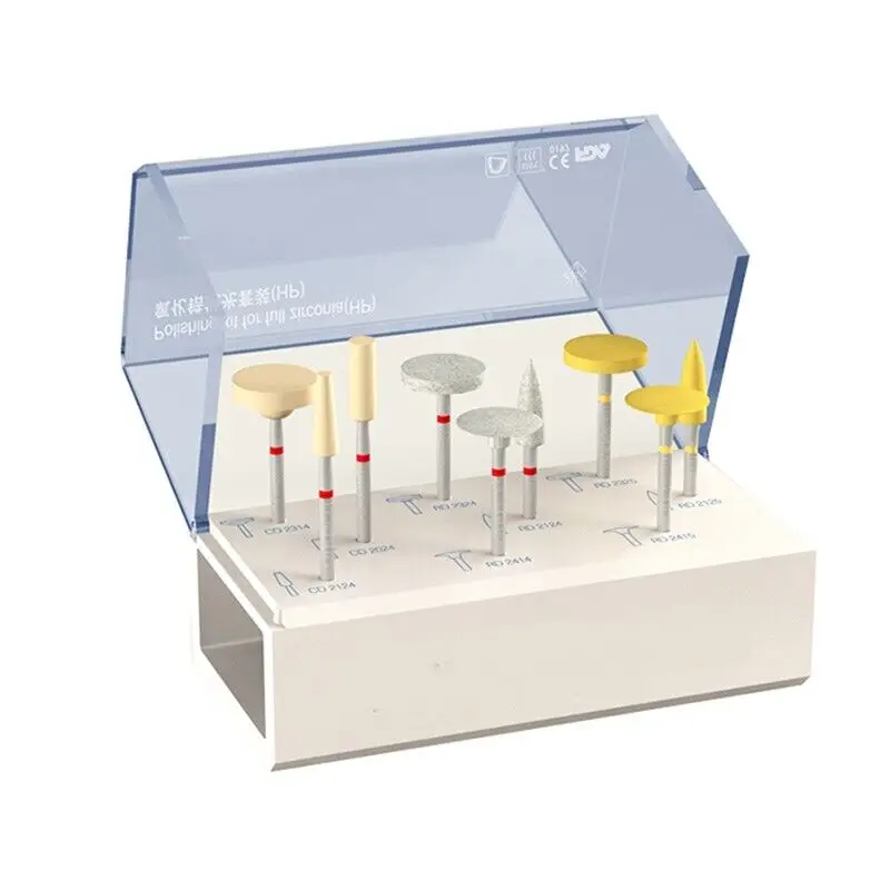 

Dental Polishing Kit for Zirconia Dental ceramic polishing HP0109D 9PCS/KIT