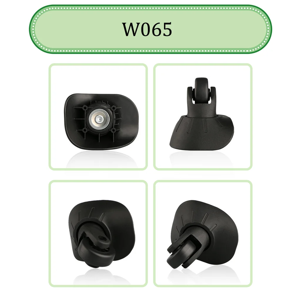 For Hongsheng W065 Universal Wheel Trolley Case Wheel Replacement Luggage Pulley Sliding Casters Slient Wear-resistant Repair