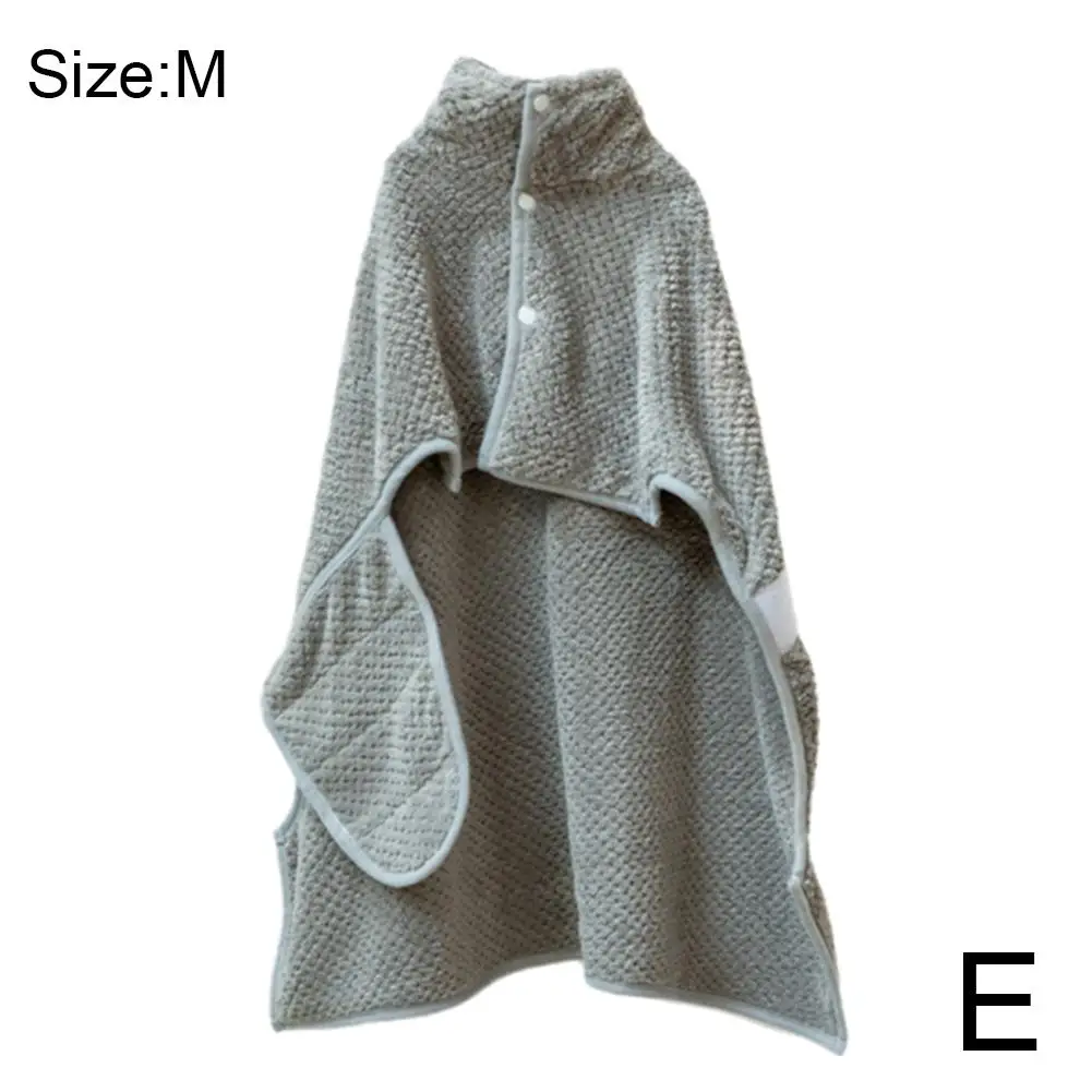 Dog Bathrobe Oversized Thick Absorbent Quick Drying Cat Supplies Golden Bath Coral Pet Bath Retriever Towel Fleece Towel To Q6A9