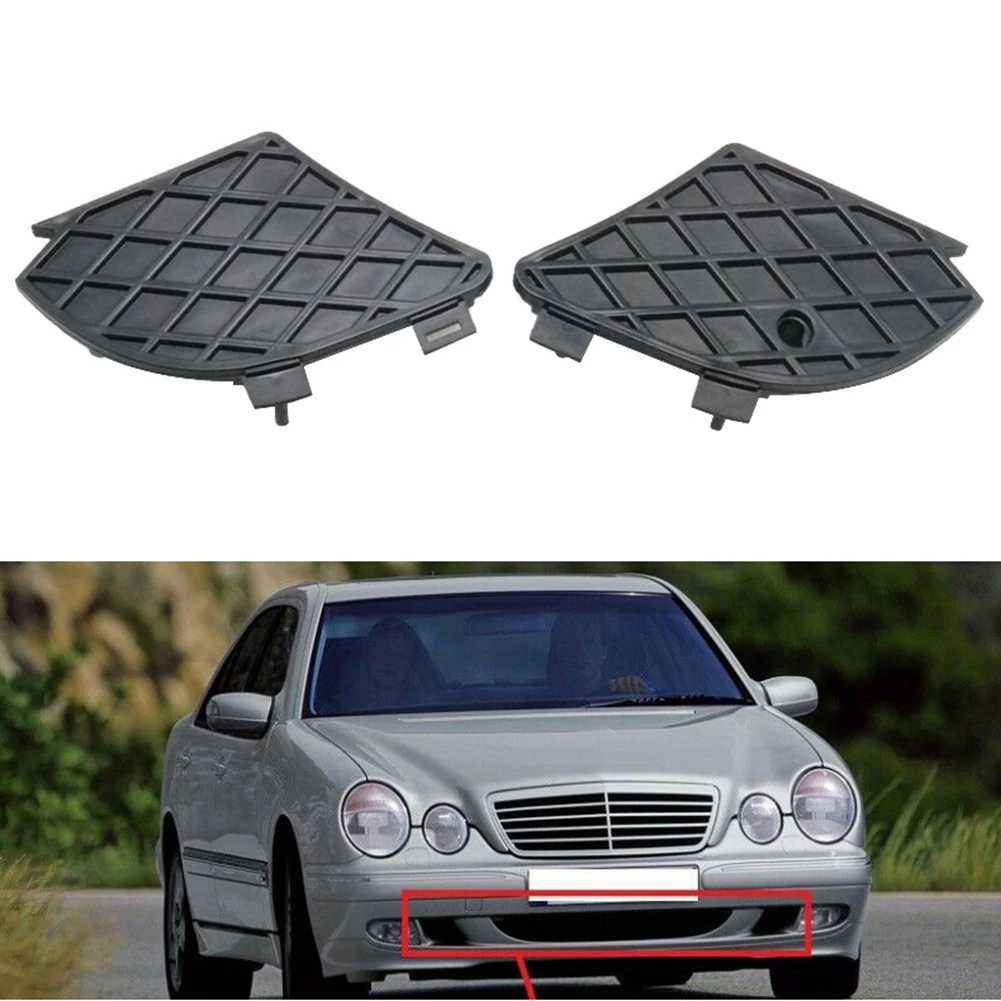 2108850253 Car Front Right Bumper Fog Light Cover Bezel Grille for Mercedes Benz E-CLASS W210 E320 E430 E55 1999-2003