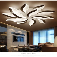 

Nordic Style Acrylic Chandelier Modern LED Ceiling Lamp New Design Living Room Study Bedroom Indoor Ceiling Lights for Kitchen