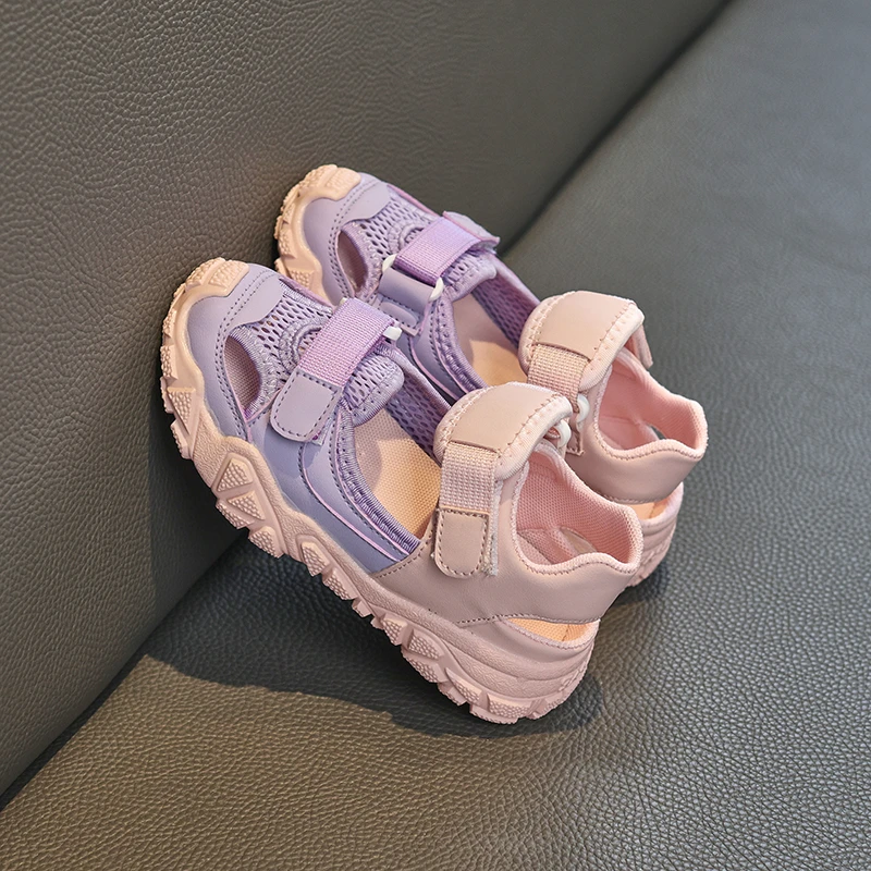 Children Shoes Sport Breathable Boys Sneakers Brand Kids Sandals for Girl Trainers PEclass Casual Child Flat Tennis Shoes E05313