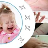 Children's Durable Gloves Labor Protection Waterproof Protective Gloves Non-Slip Children Safety Yard Work Gloves Latex Gloves 4