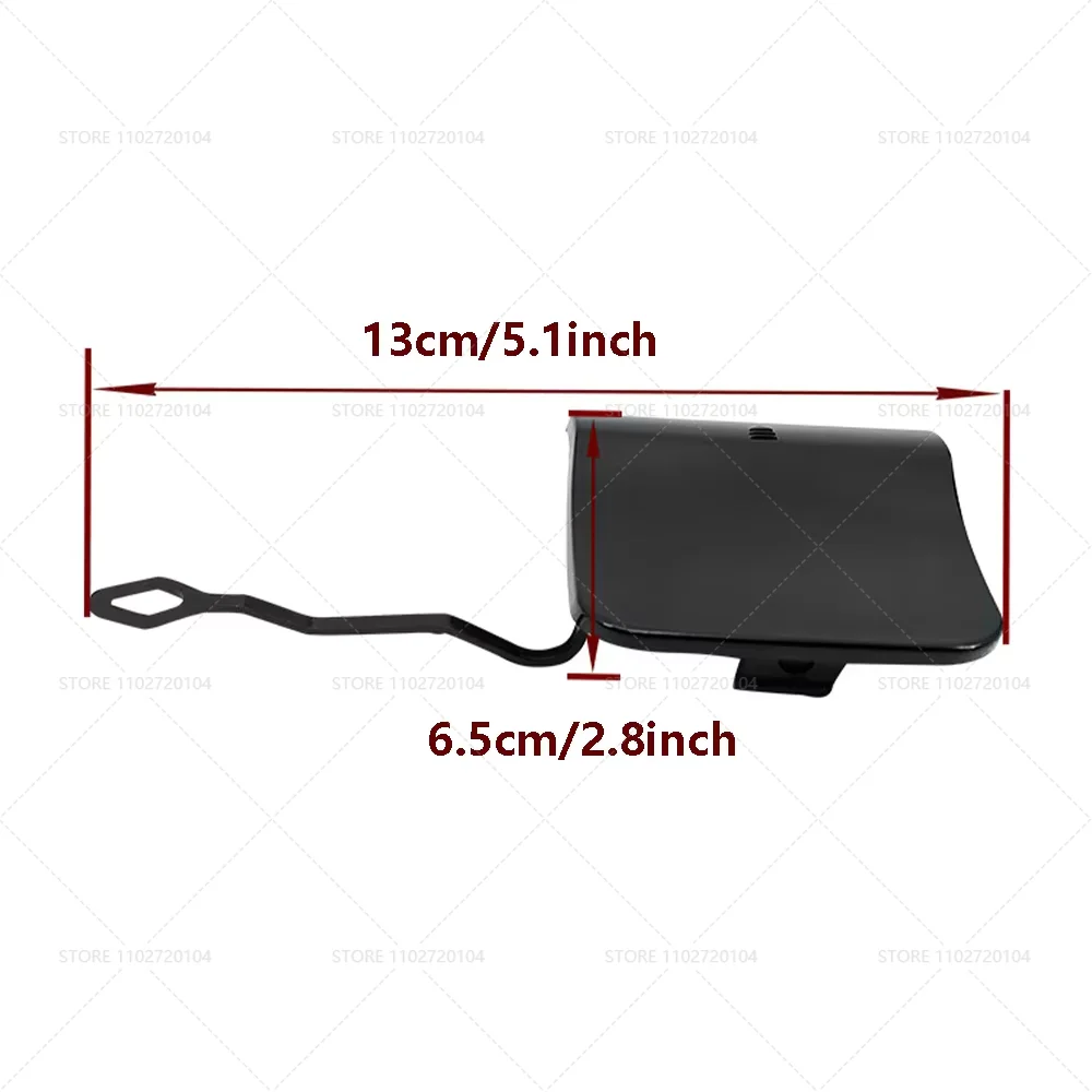 for 2007-2012 W204 Mercedes Benz C280 C300 C350 Rear Bumper Tow Hook Cover Cap 2048855623