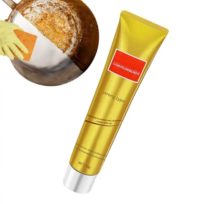 

Metal Polish Copper And Brass Cream Cleaner With Gloves Towel Sponge Stainless Steel Polishing Kit For Aluminum Silver Jewelry