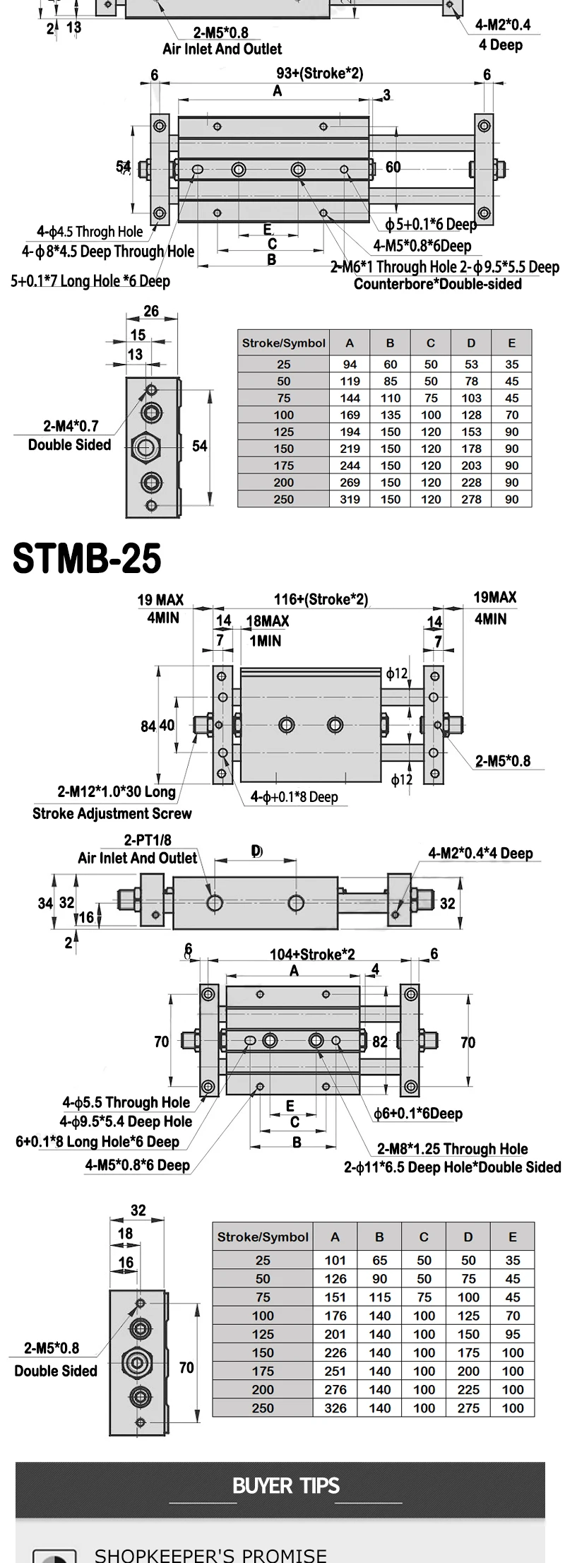 Ar Comprimido, Diâmetro 10mm, 16mm, 20mm, 25mm,
